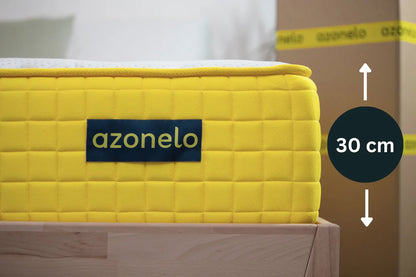 Vysoký matrac Azonelo Cloud s výškou 30 cm. Kvalitný a pohodlný matrac pre lepší spánok.