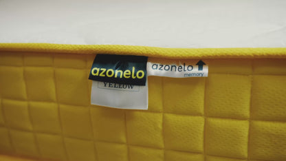 Kvalitní slovenská matrace azonelo yellow s paměťovou pěnou.